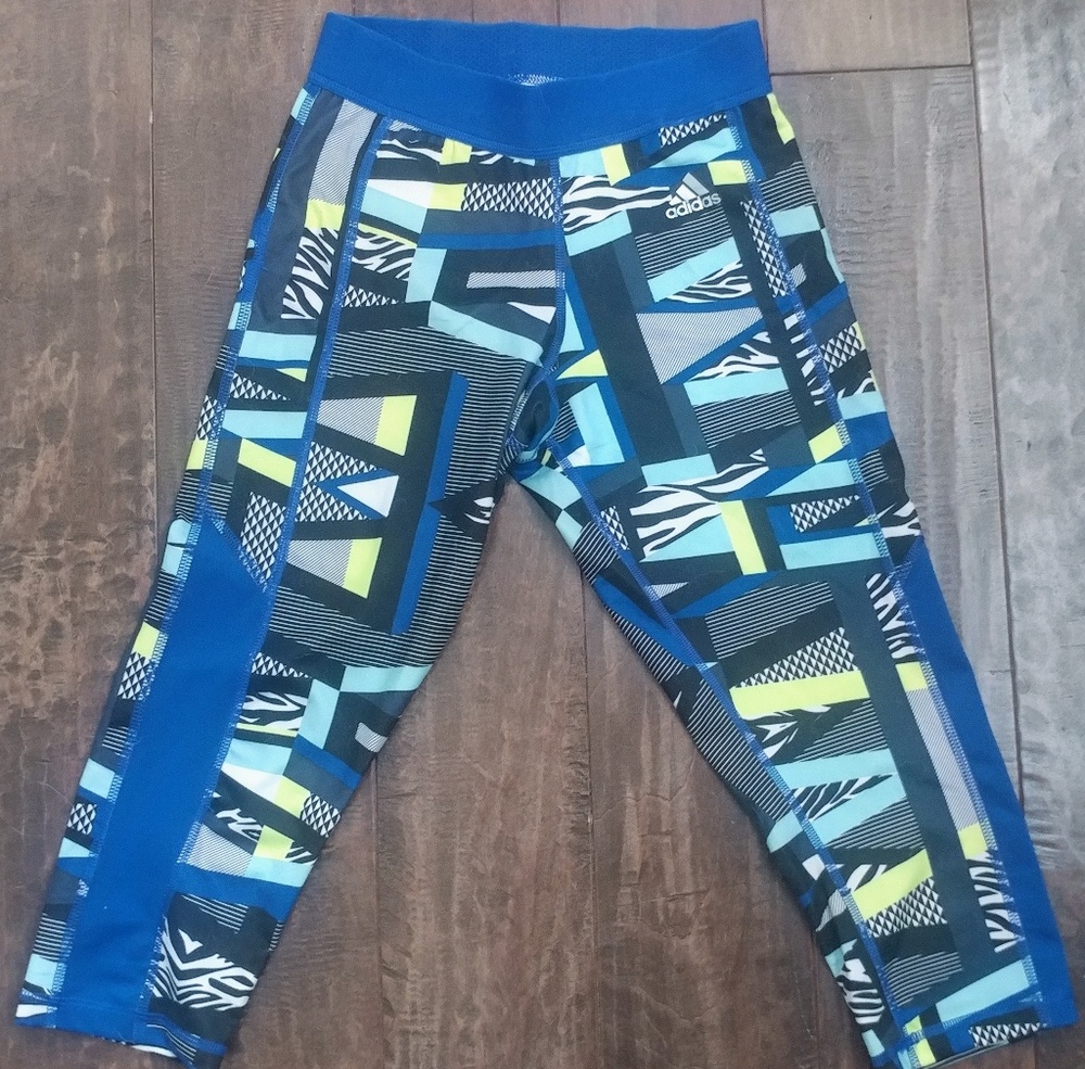 Adidas Techfit Medium Compression  XS blue